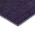 10' X 14' Eggplant And Charcoal Ombre Washable Area Rug With UV Protection