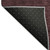 8' Merlot And Charcoal Ombre Washable Round Rug With UV Protection