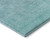 10' X 14' Sky Blue And Ivory Ombre Washable Area Rug With UV Protection