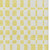 3' X 5' Yellow And Beige Geometric Washable Area Rug With UV Protection 3' X 5' Yellow And Beige Geometric Washable Area Rug With UV Protection