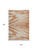 8' X 10' Rust And Beige Abstract Washable Area Rug With UV Protection 8' X 10' Rust And Beige Abstract Washable Area Rug With UV Protection