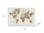 24" x 16" Fun Floral Map of the World Canvas Wall Art