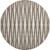 8' Brown And Ivory Geometric Washable Round Rug With UV Protection 8' Brown And Ivory Geometric Washable Round Rug With UV Protection