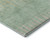3' X 5' Artichoke Green Beige And Brown Striped Washable Area Rug With UV Protection 3' X 5' Artichoke Green Beige And Brown Striped Washable Area Rug With UV Protection