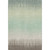 10' X 14' Artichoke Green Beige And Brown Striped Washable Area Rug With UV Protection