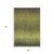9' X 12' Olive Green Gray And Fern Green Striped Washable Area Rug With UV Protection