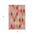 3' X 5' Pink Red And Gray Geometric Washable Area Rug With UV Protection 3' X 5' Pink Red And Gray Geometric Washable Area Rug With UV Protection