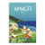 Vibrant Amalfi Coast Unframed Print Wall Art Vibrant Amalfi Coast Unframed Print Wall Art