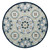 7' Blue And Sage Wool Medallion Hand Tufted Round Rug 7' Blue And Sage Wool Medallion Hand Tufted Round Rug