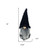 Black and White Buffalo Check Groovy Gnome