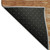 3' X 5' Copper And Rust Striped Washable Area Rug With UV Protection