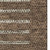 3' X 5' Chocolate Beige And Gold Striped Washable Area Rug With UV Protection