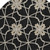 8' Black Khaki And Beige Geometric Washable Round Rug With UV Protection 8' Black Khaki And Beige Geometric Washable Round Rug With UV Protection