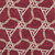 3' X 5' Burgundy And Gray Geometric Washable Area Rug With UV Protection