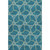 9' X 12' Teal Beige And Copper Geometric Washable Area Rug With UV Protection 9' X 12' Teal Beige And Copper Geometric Washable Area Rug With UV Protection