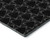10' X 14' Black And Ivory Geometric Washable Area Rug With UV Protection
