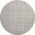 8' Taupe And Ivory Geometric Washable Round Rug With UV Protection 8' Taupe And Ivory Geometric Washable Round Rug With UV Protection