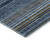 5' X 8' Navy Blue Brown And Taupe Striped Washable Area Rug With UV Protection 5' X 8' Navy Blue Brown And Taupe Striped Washable Area Rug With UV Protection