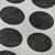 8' X 10' Black And Ivory Polka Dot Washable Area Rug With UV Protection 8' X 10' Black And Ivory Polka Dot Washable Area Rug With UV Protection