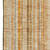 8' X 10' Peach Beige And Orange Striped Washable Area Rug With UV Protection 8' X 10' Peach Beige And Orange Striped Washable Area Rug With UV Protection