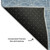 9' X 12' Denim Blue And Ivory Geometric Washable Area Rug With UV Protection 9' X 12' Denim Blue And Ivory Geometric Washable Area Rug With UV Protection