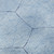 5' X 8' Sky Blue And Denim Blue Geometric Washable Area Rug With UV Protection 5' X 8' Sky Blue And Denim Blue Geometric Washable Area Rug With UV Protection
