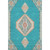 10' X 14' Teal Salmon And Beige Oriental Washable Area Rug With UV Protection 10' X 14' Teal Salmon And Beige Oriental Washable Area Rug With UV Protection