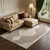 9' X 12' Taupe Beige And Ivory Oriental Washable Area Rug With UV Protection 9' X 12' Taupe Beige And Ivory Oriental Washable Area Rug With UV Protection