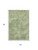 3' X 5' Green And Ivory Abstract Washable Area Rug With UV Protection 3' X 5' Green And Ivory Abstract Washable Area Rug With UV Protection