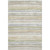 5' X 8' Ivory Beige And Taupe Striped Washable Area Rug With UV Protection 5' X 8' Ivory Beige And Taupe Striped Washable Area Rug With UV Protection