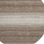 8' Brown And Ivory Striped Washable Round Rug With UV Protection