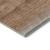 9' X 12' Copper And Beige Striped Washable Area Rug With UV Protection 9' X 12' Copper And Beige Striped Washable Area Rug With UV Protection