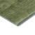 9' X 12' Green And Ivory Striped Washable Area Rug With UV Protection 9' X 12' Green And Ivory Striped Washable Area Rug With UV Protection