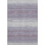 9' X 12' Lavender And Ivory Striped Washable Area Rug With UV Protection 9' X 12' Lavender And Ivory Striped Washable Area Rug With UV Protection