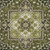 9' X 12' Olive Green Ivory And Beige Oriental Washable Area Rug With UV Protection 9' X 12' Olive Green Ivory And Beige Oriental Washable Area Rug With UV Protection