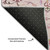 10' X 14' Pink Ivory And Gray Oriental Washable Area Rug With UV Protection