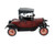 7" Red Metal Hand Painted Model Car 7" Red Metal Hand Painted Model Car
