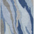 9' X 12' Blue And Gray Abstract Washable Area Rug With UV Protection 9' X 12' Blue And Gray Abstract Washable Area Rug With UV Protection