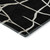 8' X 10' Black And Ivory Abstract Geometric Washable Area Rug With UV Protection 8' X 10' Black And Ivory Abstract Geometric Washable Area Rug With UV Protection