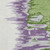 3' X 5' Green Purple And Ivory Abstract Washable Area Rug With UV Protection 3' X 5' Green Purple And Ivory Abstract Washable Area Rug With UV Protection