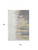 3' X 5' Gray Gold And Ivory Abstract Washable Area Rug With UV Protection 3' X 5' Gray Gold And Ivory Abstract Washable Area Rug With UV Protection
