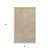 8' X 10' Ivory Jute Handmade Area Rug 8' X 10' Ivory Jute Handmade Area Rug