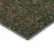 10' X 14' Emerald Copper And Beige Oriental Washable Area Rug With UV Protection