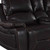 77" Brown Faux Leather Manual Reclining Love Seat With Storage 77" Brown Faux Leather Manual Reclining Love Seat With Storage