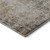 8' X 10' Beige Gray And Copper Abstract Washable Area Rug With UV Protection