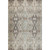 10' X 14' Linen Gray And Silver Abstract Washable Area Rug With UV Protection