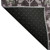 8' Eggplant And Gray Round Floral Washable Indoor Outdoor Area Rug
