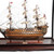 39" Wood Brown Solid Wood Hand Painted HMS Victory Large Table Top Display Model Boat 39" Wood Brown Solid Wood Hand Painted HMS Victory Large Table Top Display Model Boat