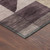 8' Plum And Wheat Round Geometric Washable Indoor Outdoor Area Rug 8' Plum And Wheat Round Geometric Washable Indoor Outdoor Area Rug