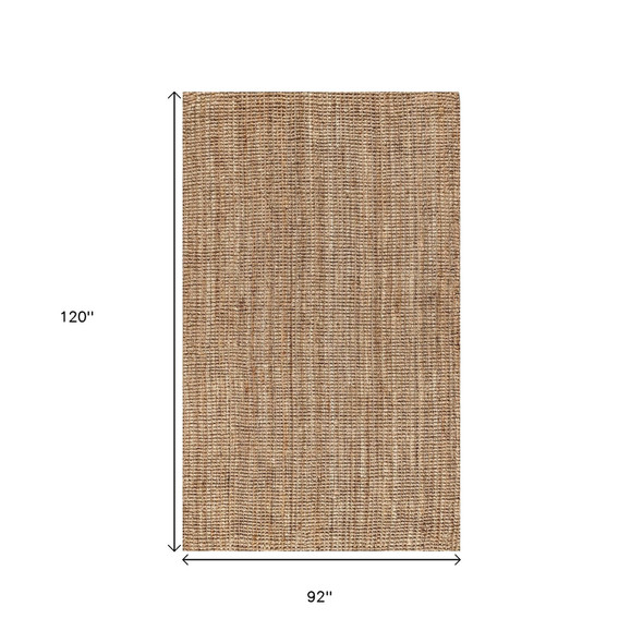 8' X 10' Natural Jute Handmade Area Rug